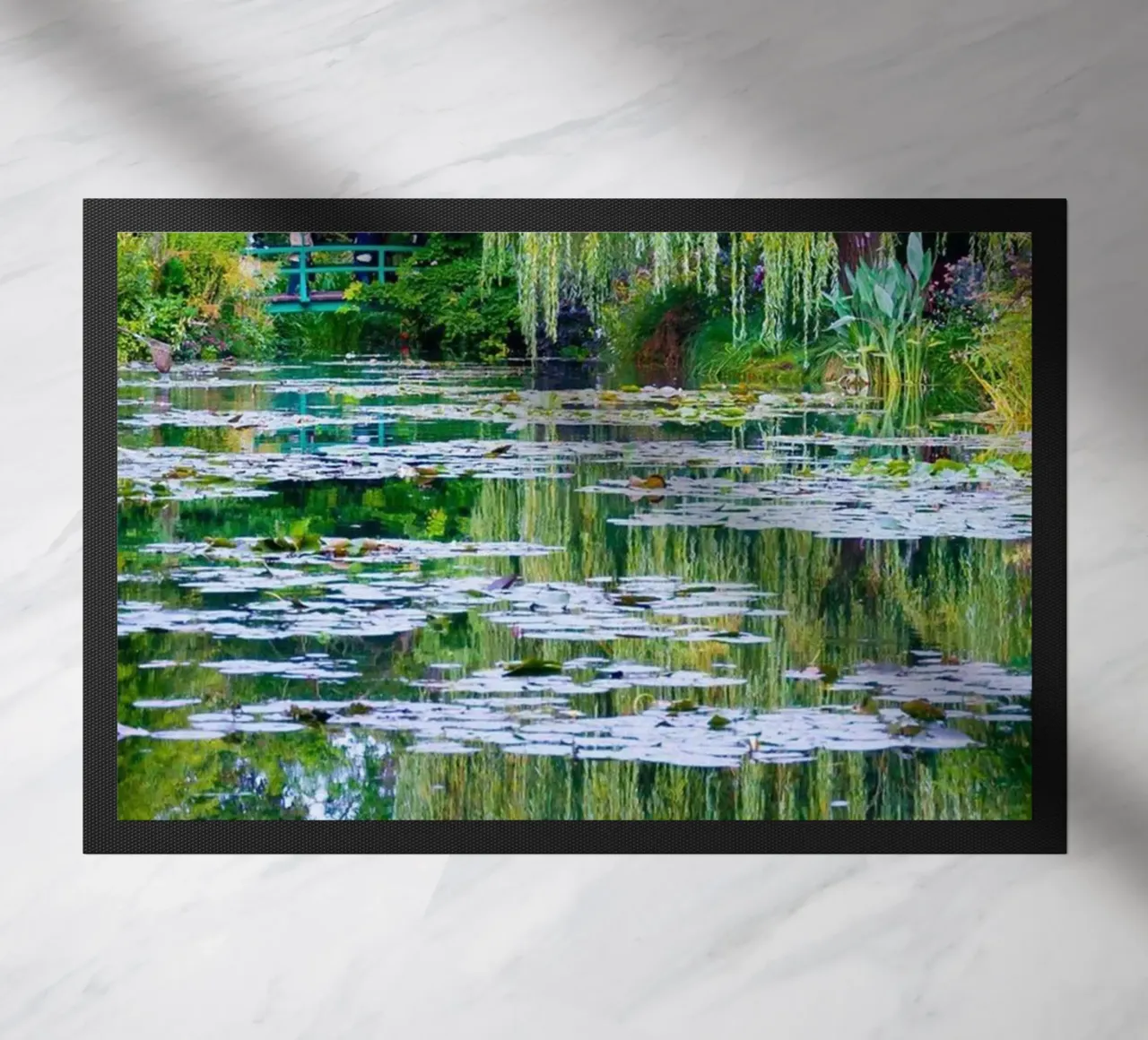 ninfee in una palude chiara claude monet zerbino da belong shop