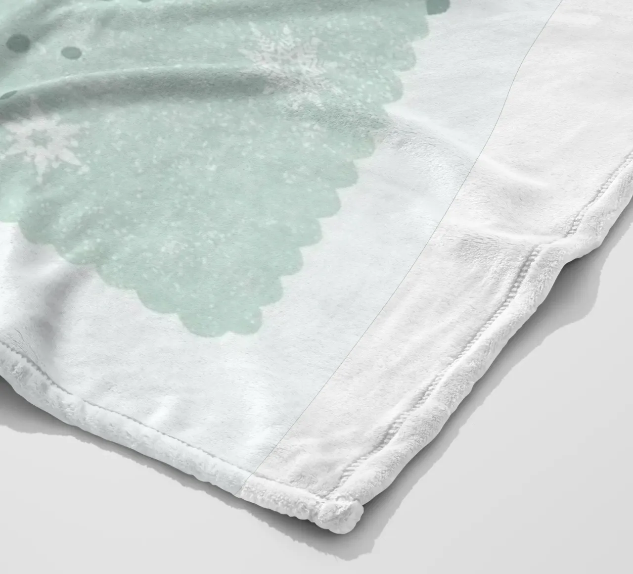 Scandi Christmas coperta in pile da Catherine Aguilar