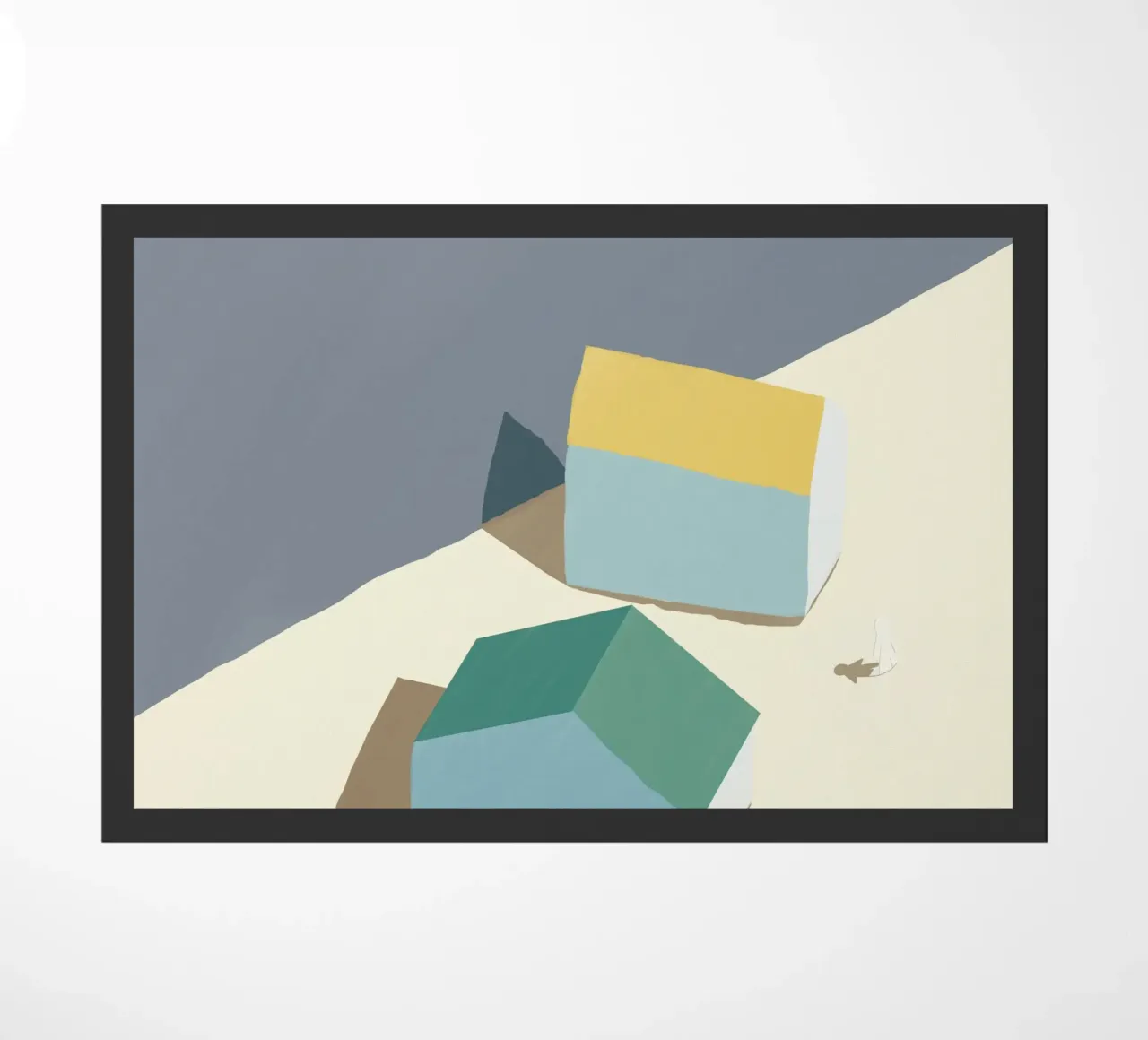 Paesaggio a blocchi di colore zerbino da Little Dean