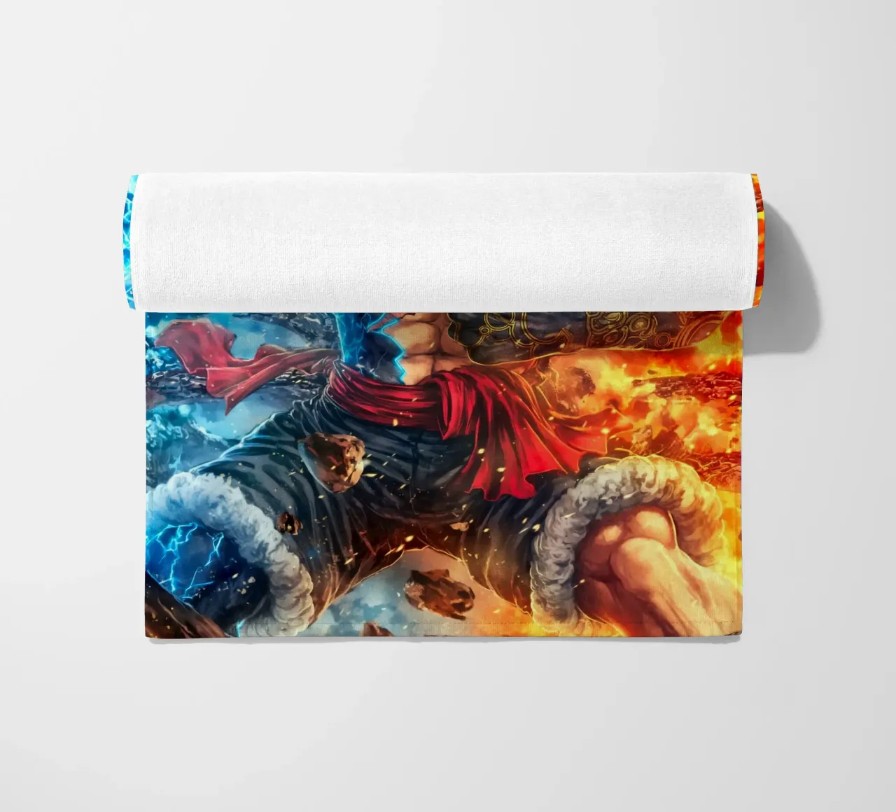Monkey D Luffy One Piece telo mare da Fleur de Lys
