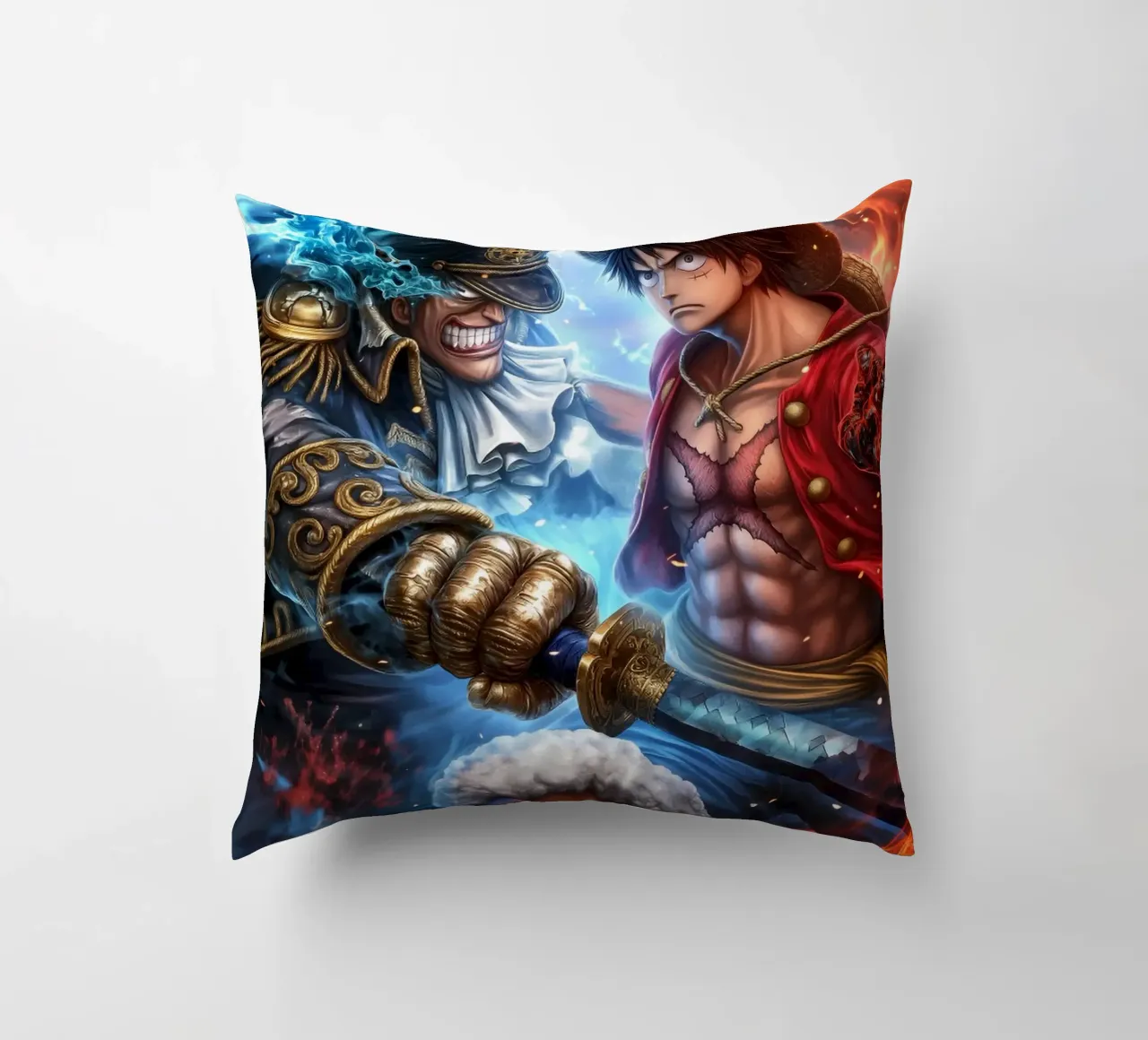 Monkey D Luffy One Piece cuscino da Fleur de Lys
