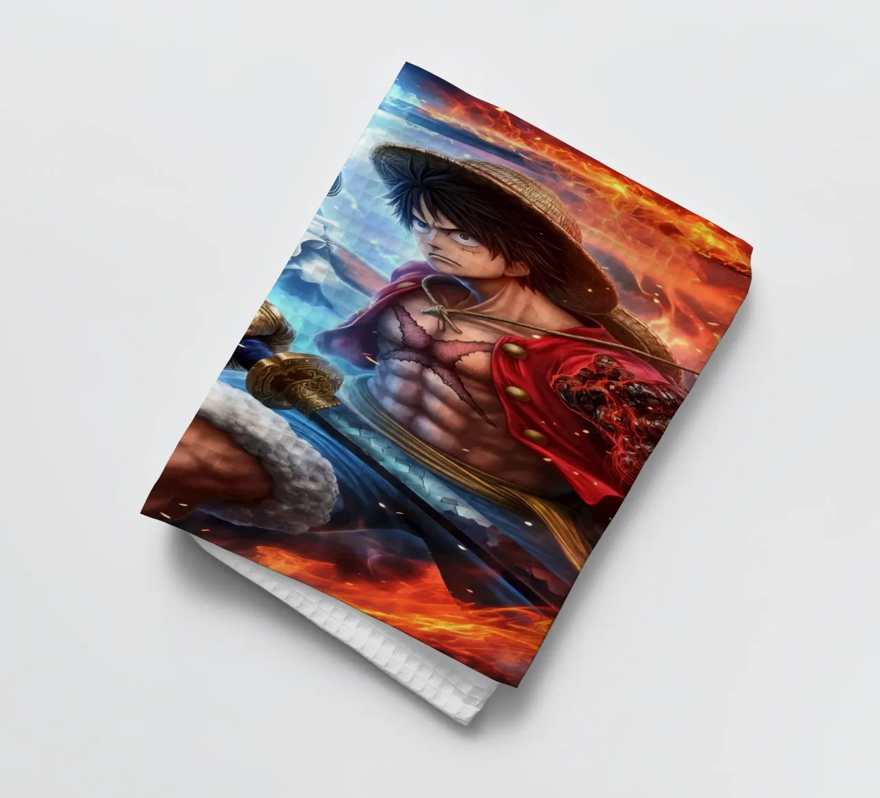 Monkey D Luffy One Piece canovaccio da cucina da Fleur de Lys
