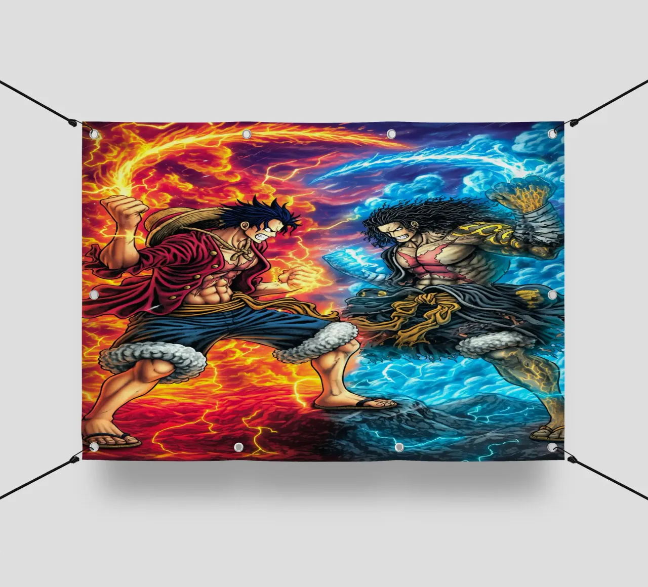Monkey D Luffy One Piece telo in pvc da Fleur de Lys