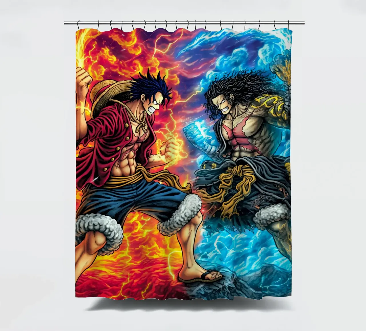 Monkey D Luffy One Piece tenda da doccia da Fleur de Lys