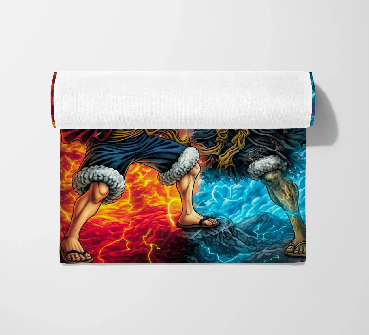 Monkey D Luffy One Piece telo mare da Fleur de Lys