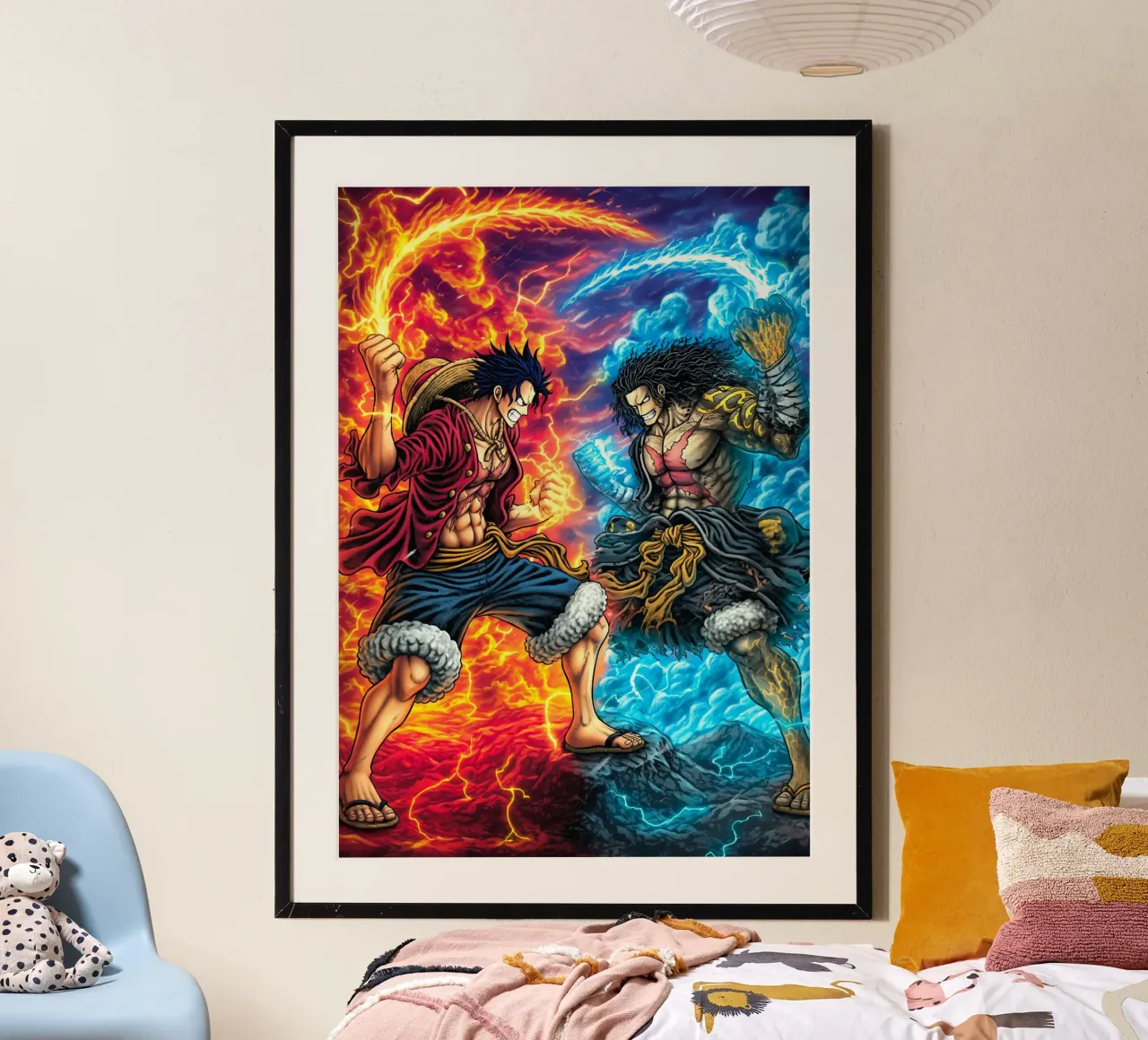 Monkey D Luffy Ein Stück Hahnemühle von Fleur de Lys