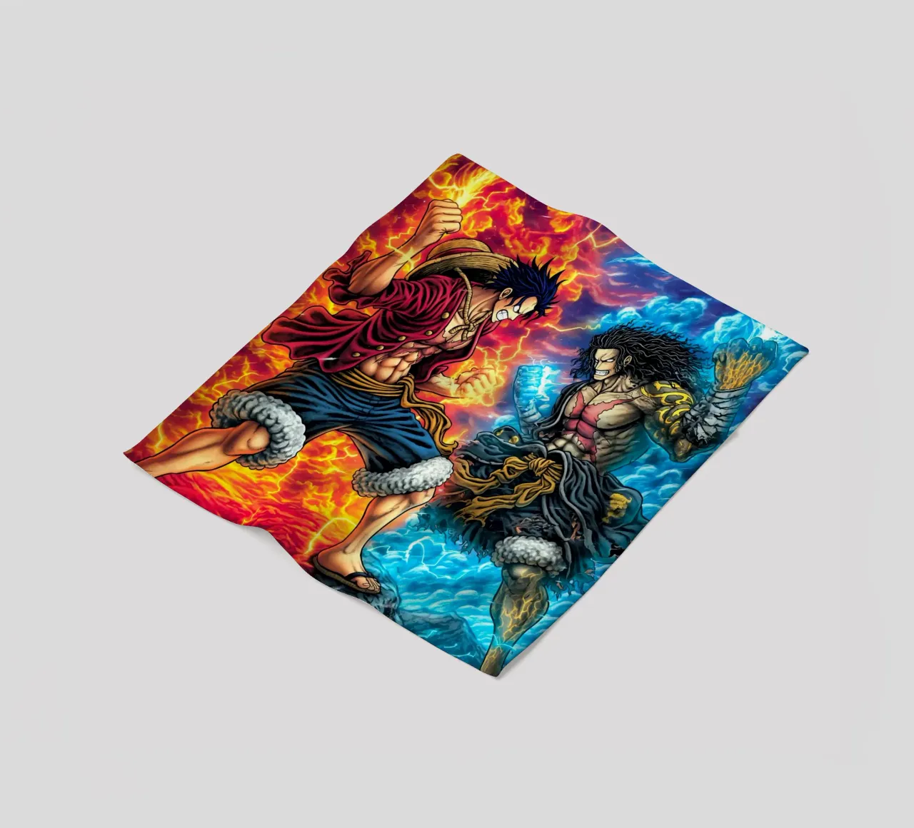 Monkey D Luffy Ein Stück Fleecedecke von Fleur de Lys