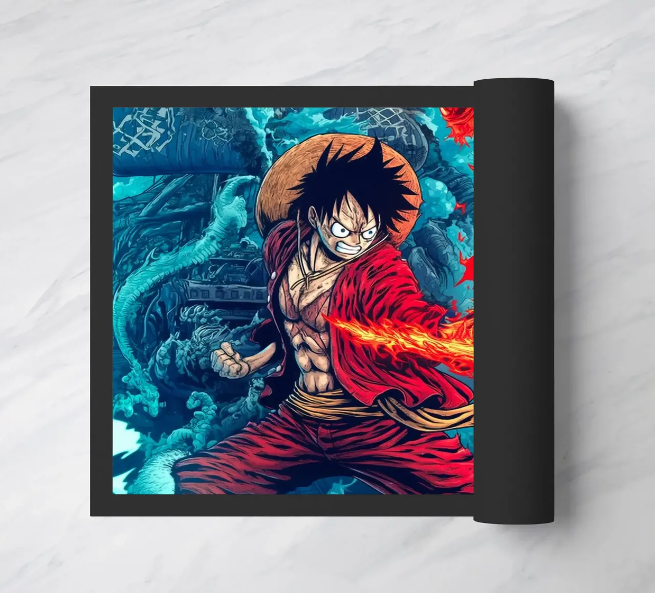Monkey D Luffy One Piece zerbino da Fleur de Lys