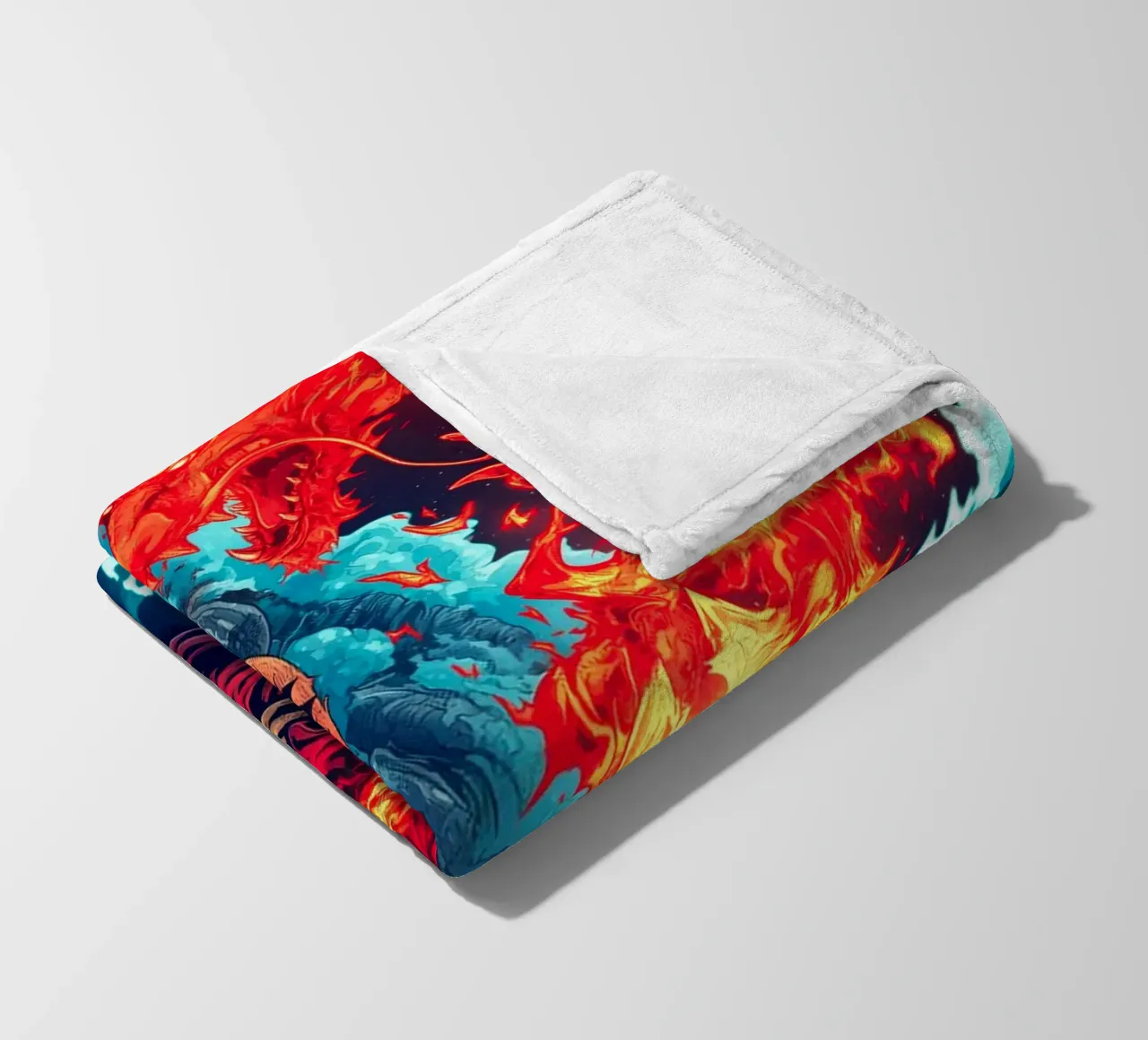 Monkey D Luffy One Piece coperta in pile da Fleur de Lys