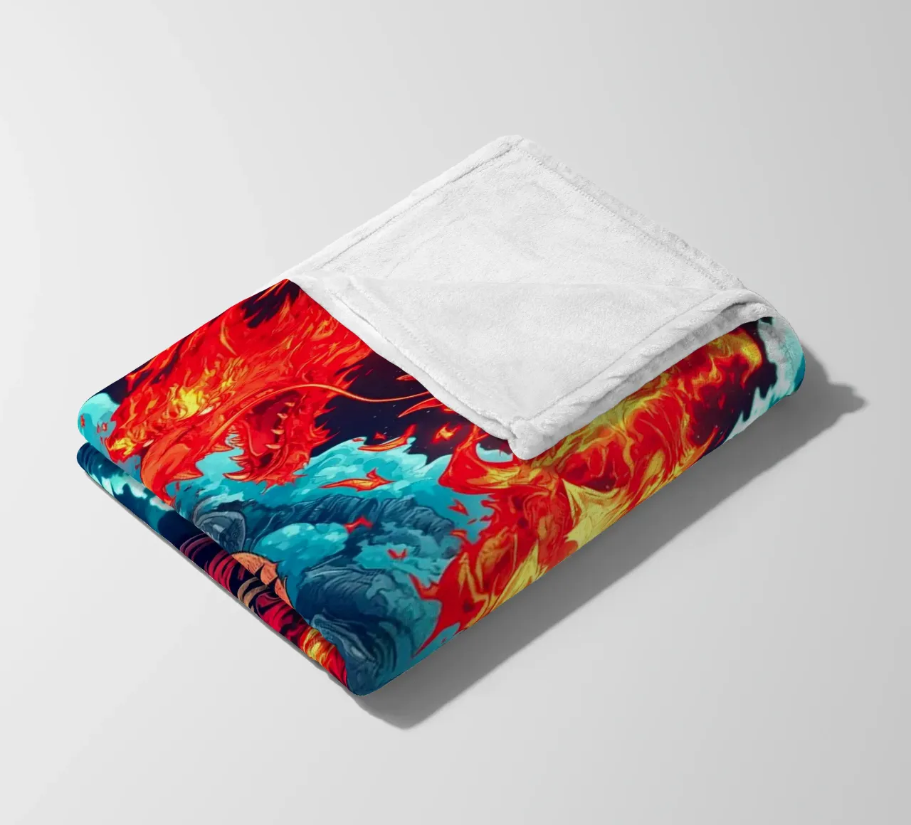 Monkey D Luffy One Piece coperta in pile da Fleur de Lys