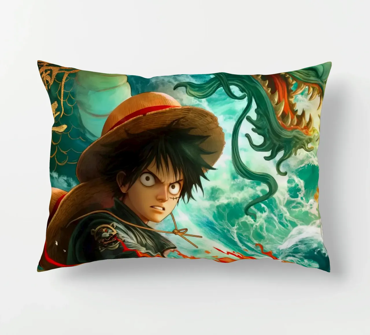 Monkey D Luffy One Piece cuscino da Fleur de Lys