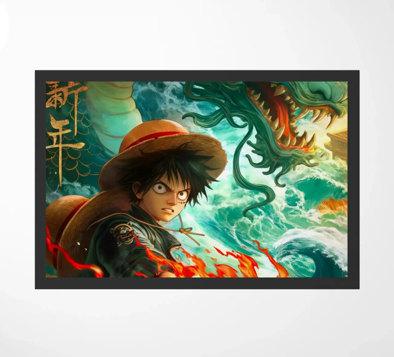 Monkey D Luffy One Piece zerbino da Fleur de Lys