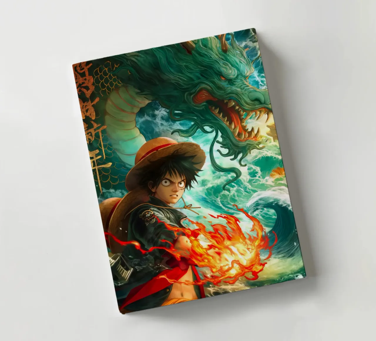 Monkey D Luffy One Piece notebook by Fleur de Lys