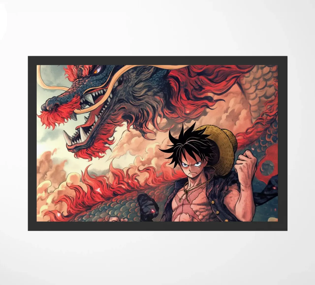 Monkey D Luffy One Piece zerbino da Fleur de Lys