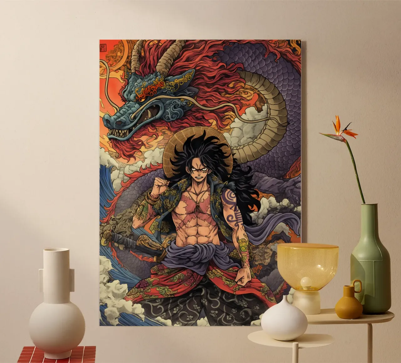 Monkey D Luffy One Piece plexiglass da Fleur de Lys