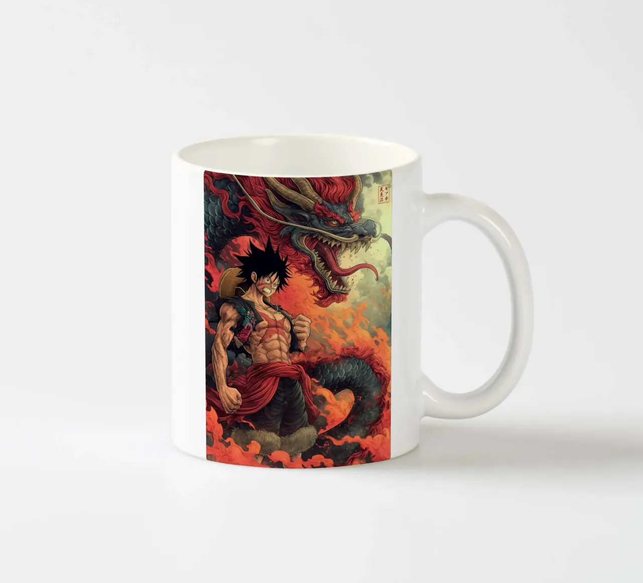 Monkey D Luffy One Piece tazza in ceramica da Fleur de Lys