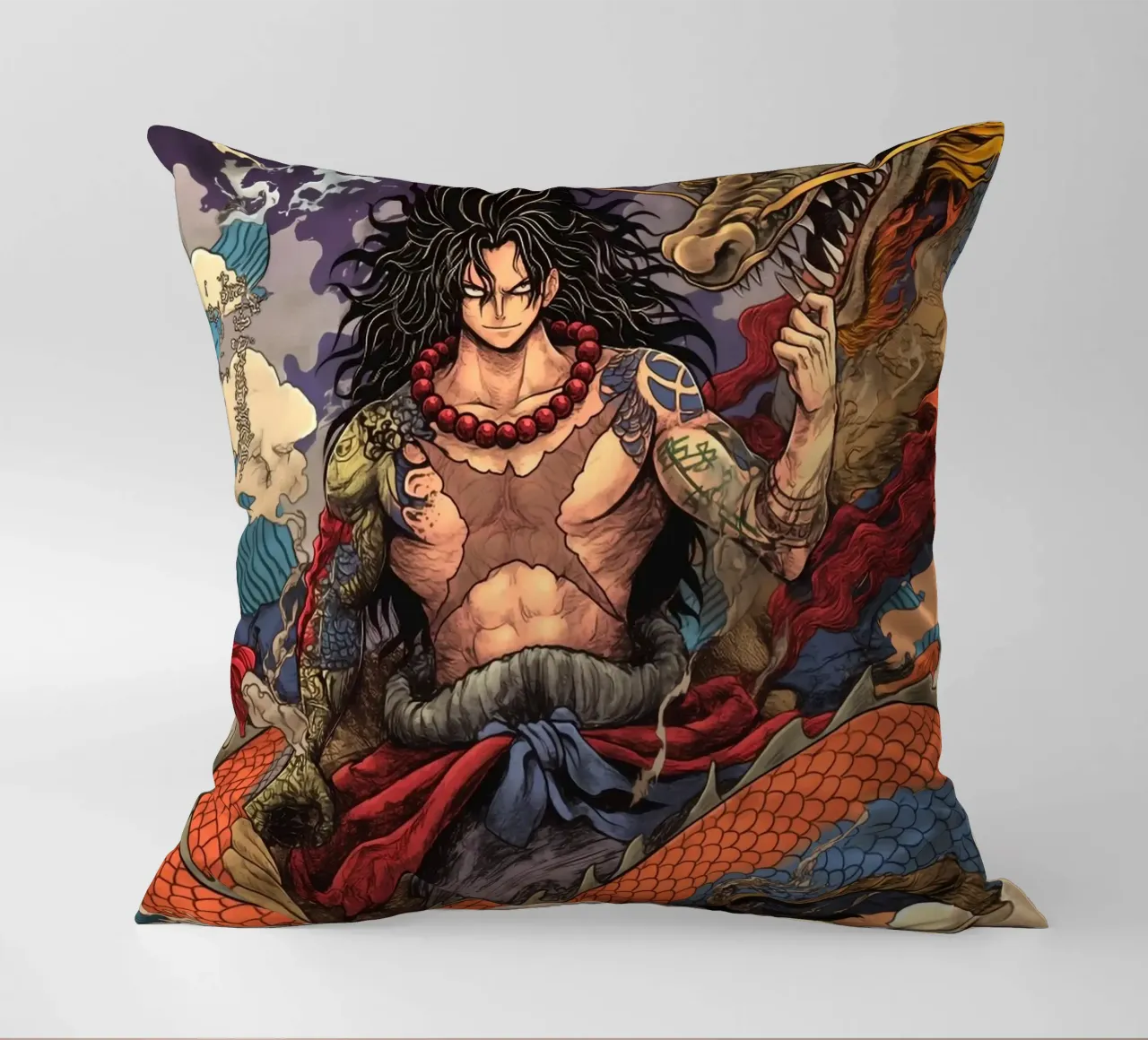 Monkey D Luffy One Piece cuscino da Fleur de Lys