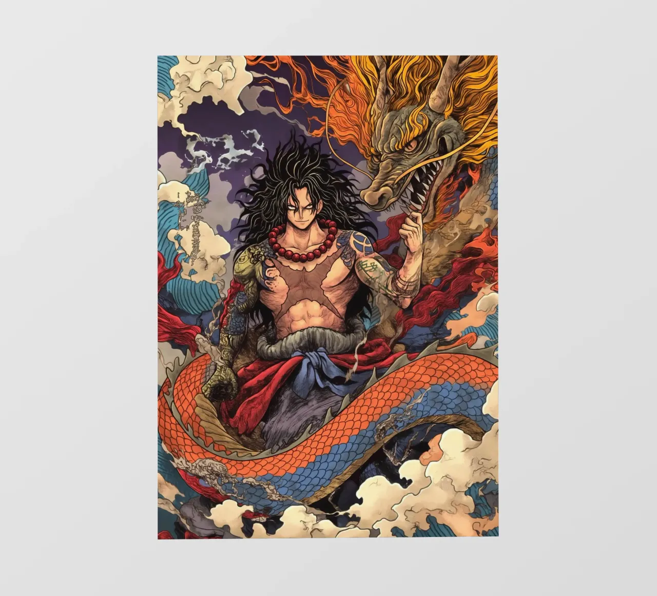 Monkey D Luffy One Piece pellicola backlit da Fleur de Lys