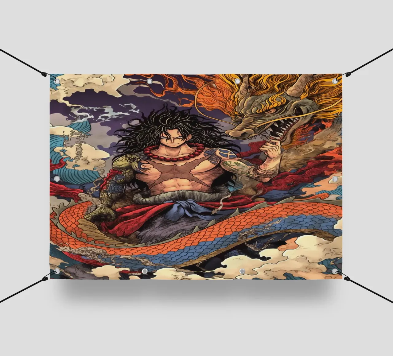 Monkey D Luffy One Piece telo in pvc da Fleur de Lys