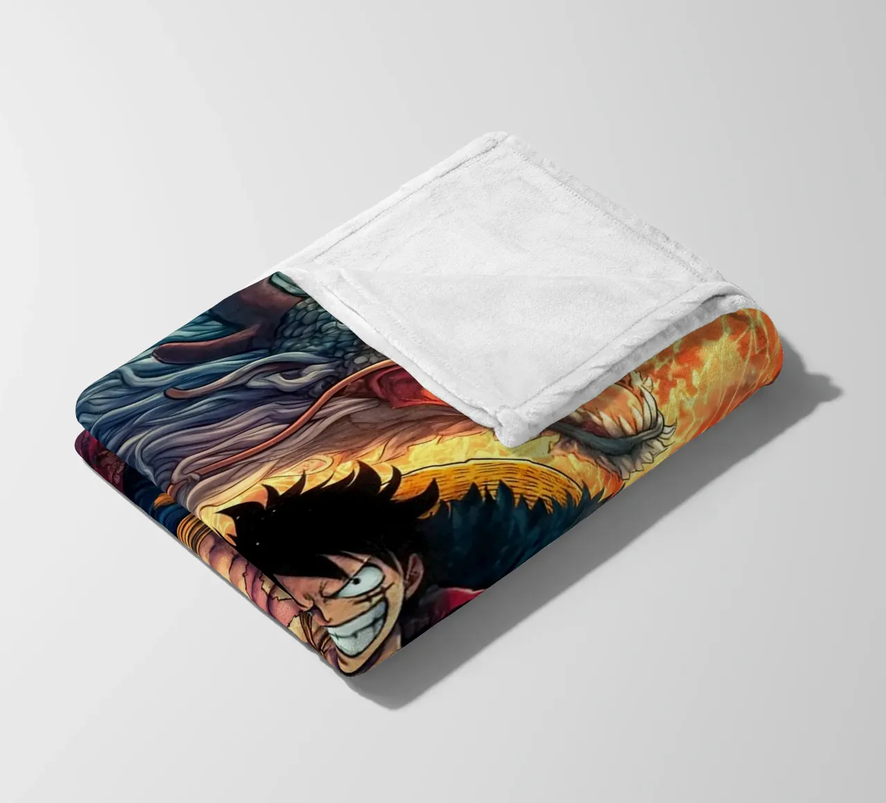 Monkey D Luffy Ein Stück Fleecedecke von Fleur de Lys