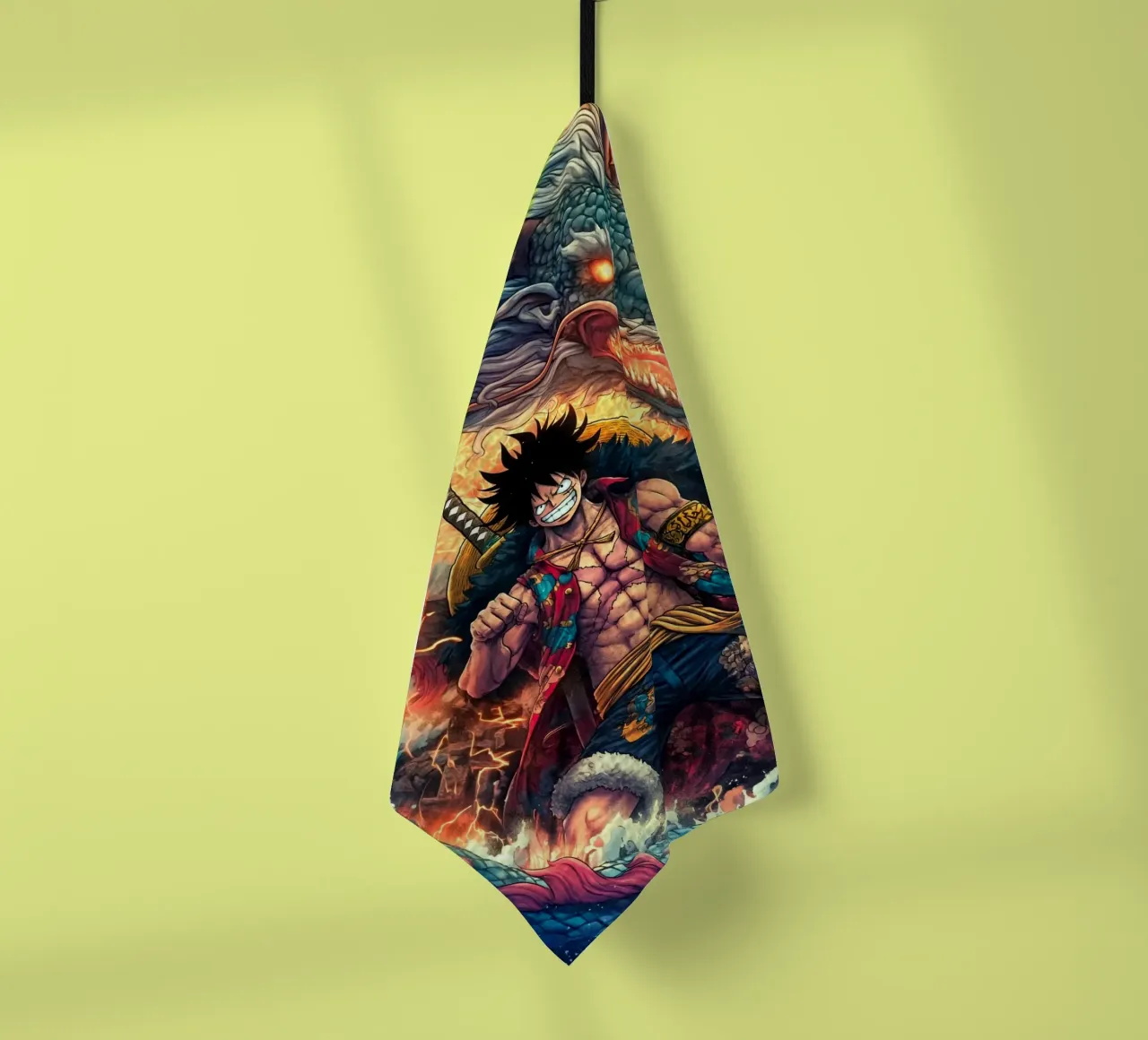 Monkey D Luffy One Piece canovaccio da cucina da Fleur de Lys