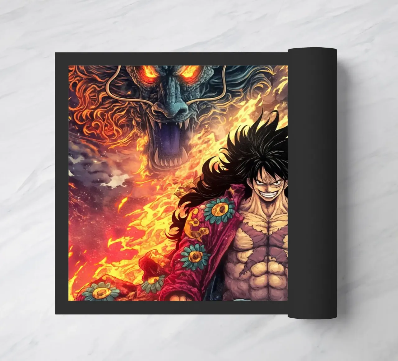 Monkey D Luffy One Piece zerbino da Fleur de Lys