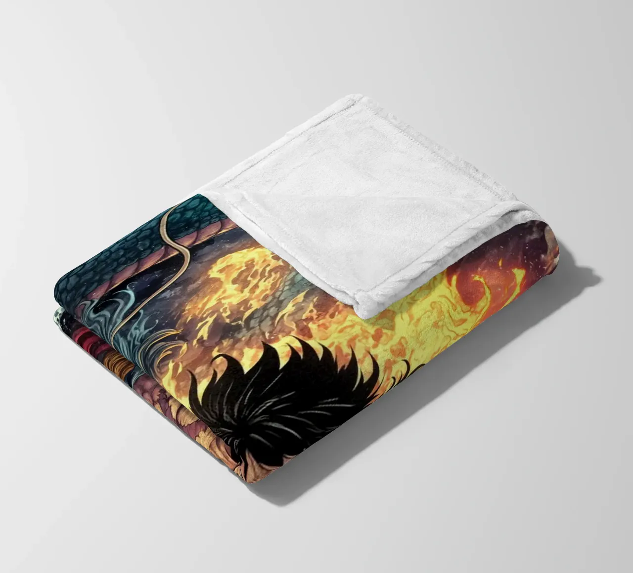 Monkey D Luffy Ein Stück Fleecedecke von Fleur de Lys