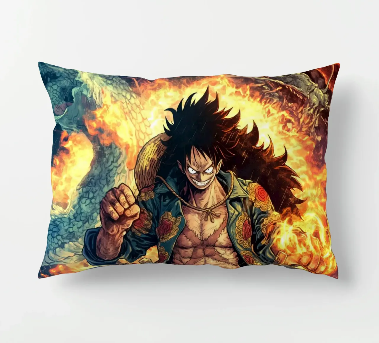 Monkey D Luffy One Piece cuscino da Fleur de Lys