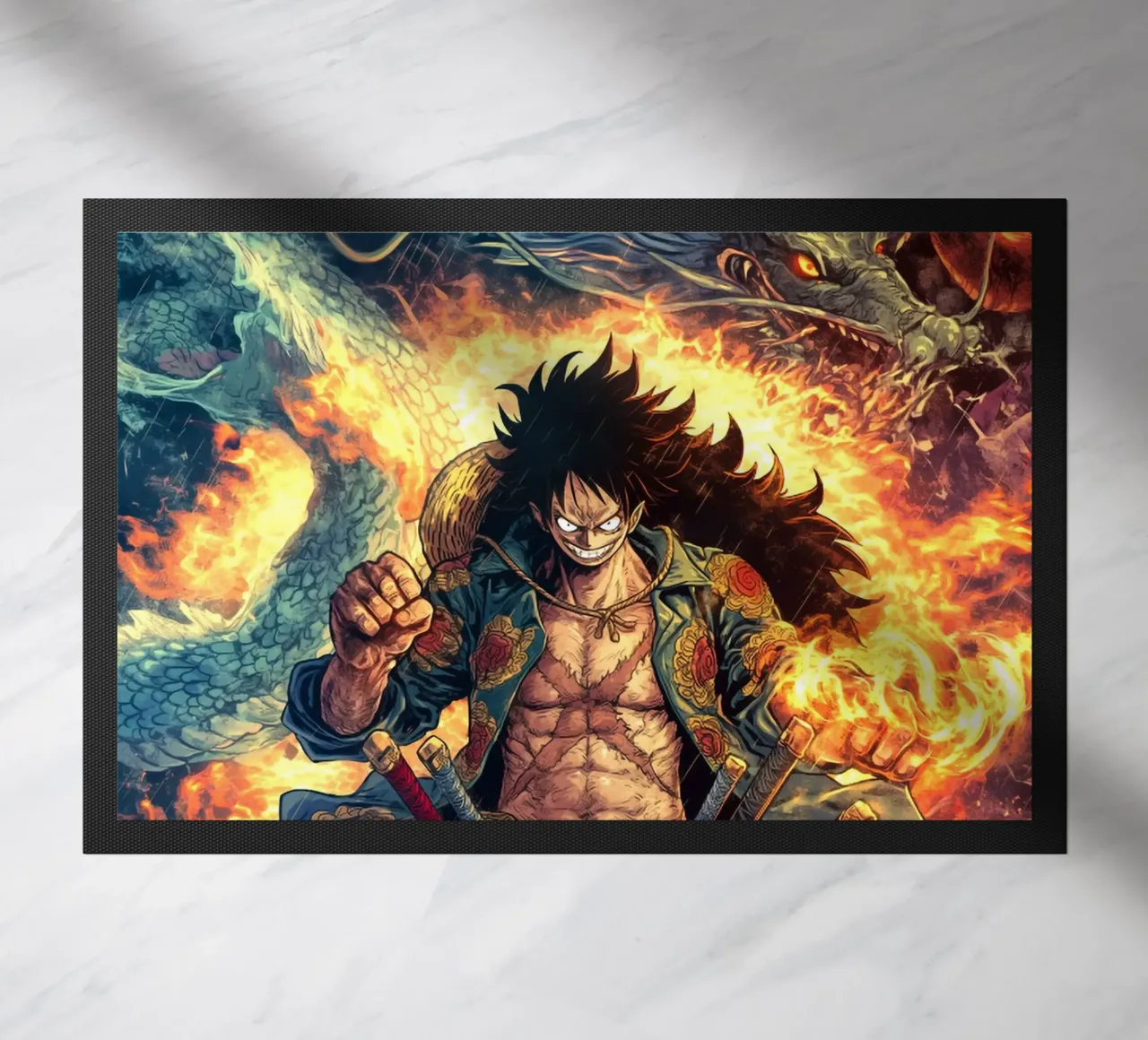 Monkey D Luffy One Piece zerbino da Fleur de Lys