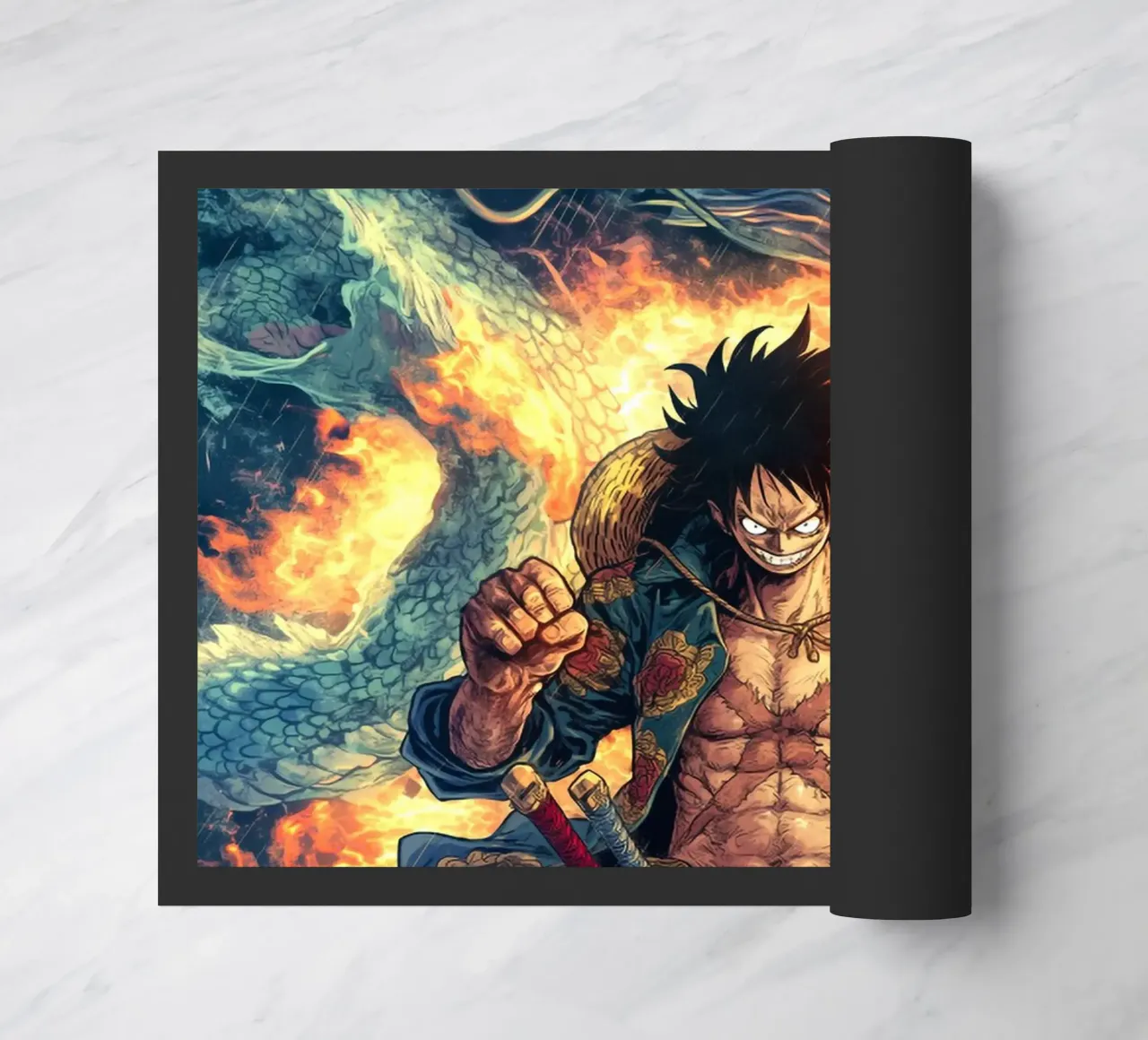 Monkey D Luffy One Piece zerbino da Fleur de Lys