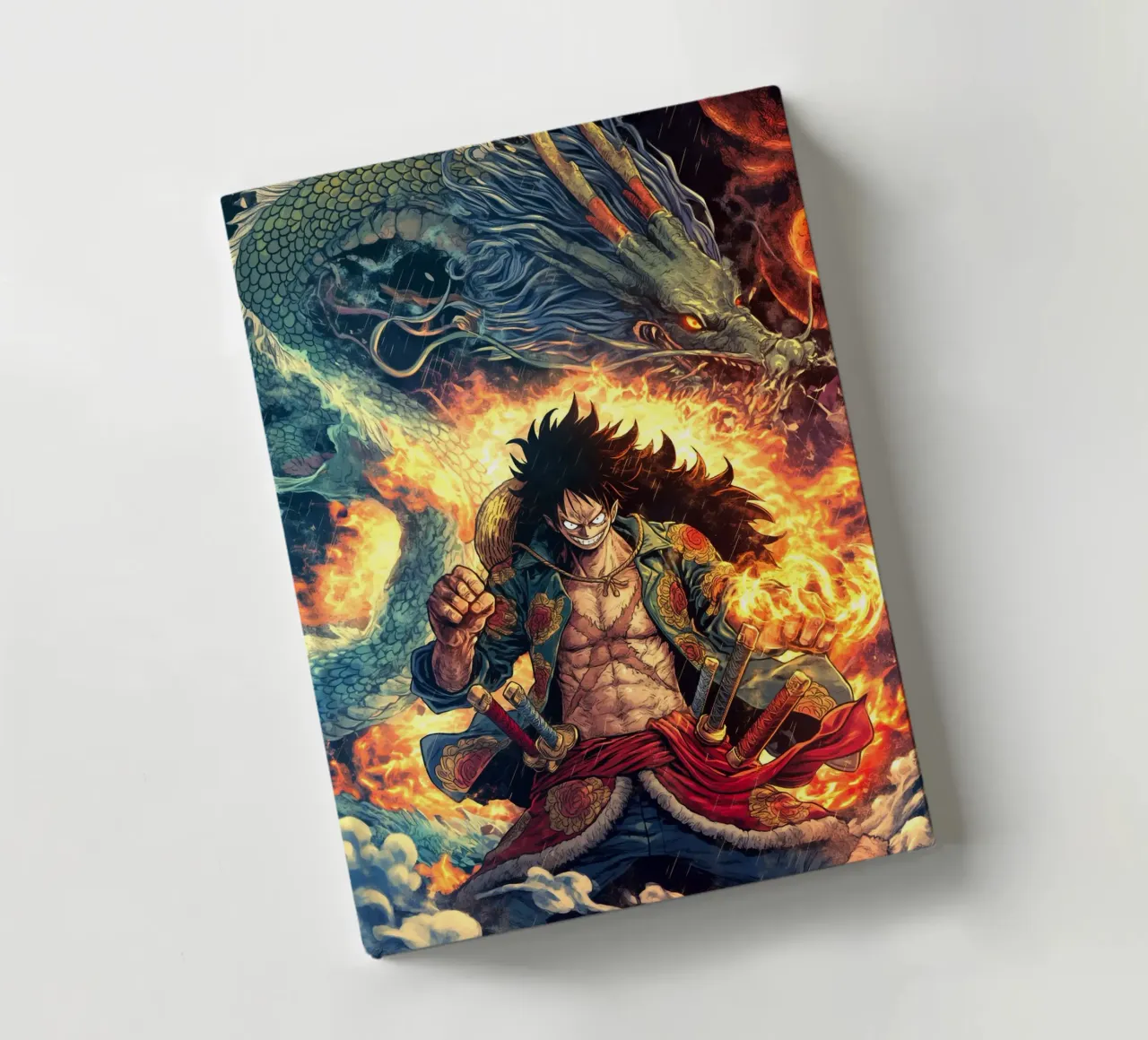 Monkey D Luffy One Piece notebook by Fleur de Lys