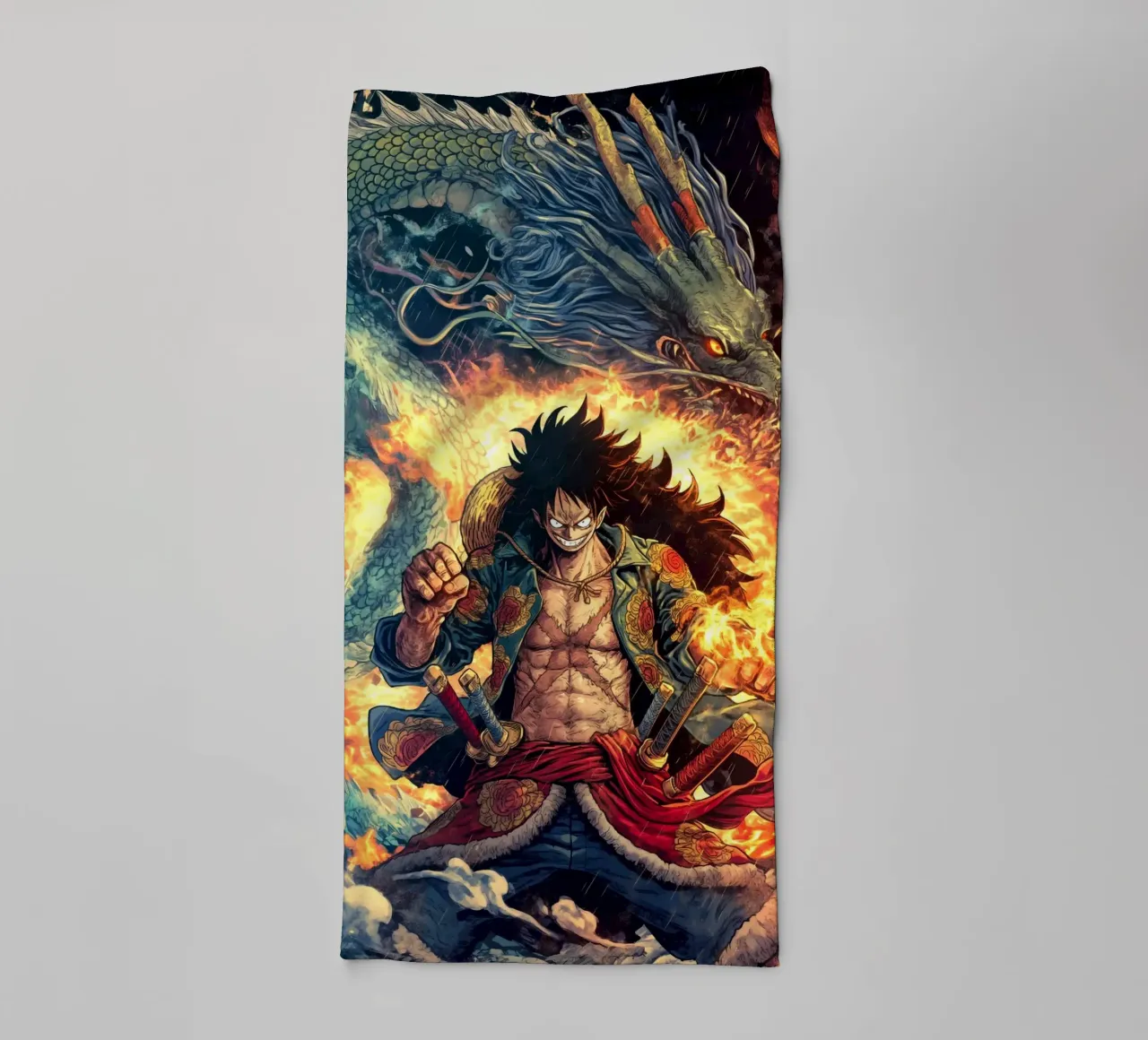 Monkey D Luffy One Piece asciugamano da bagno da Fleur de Lys