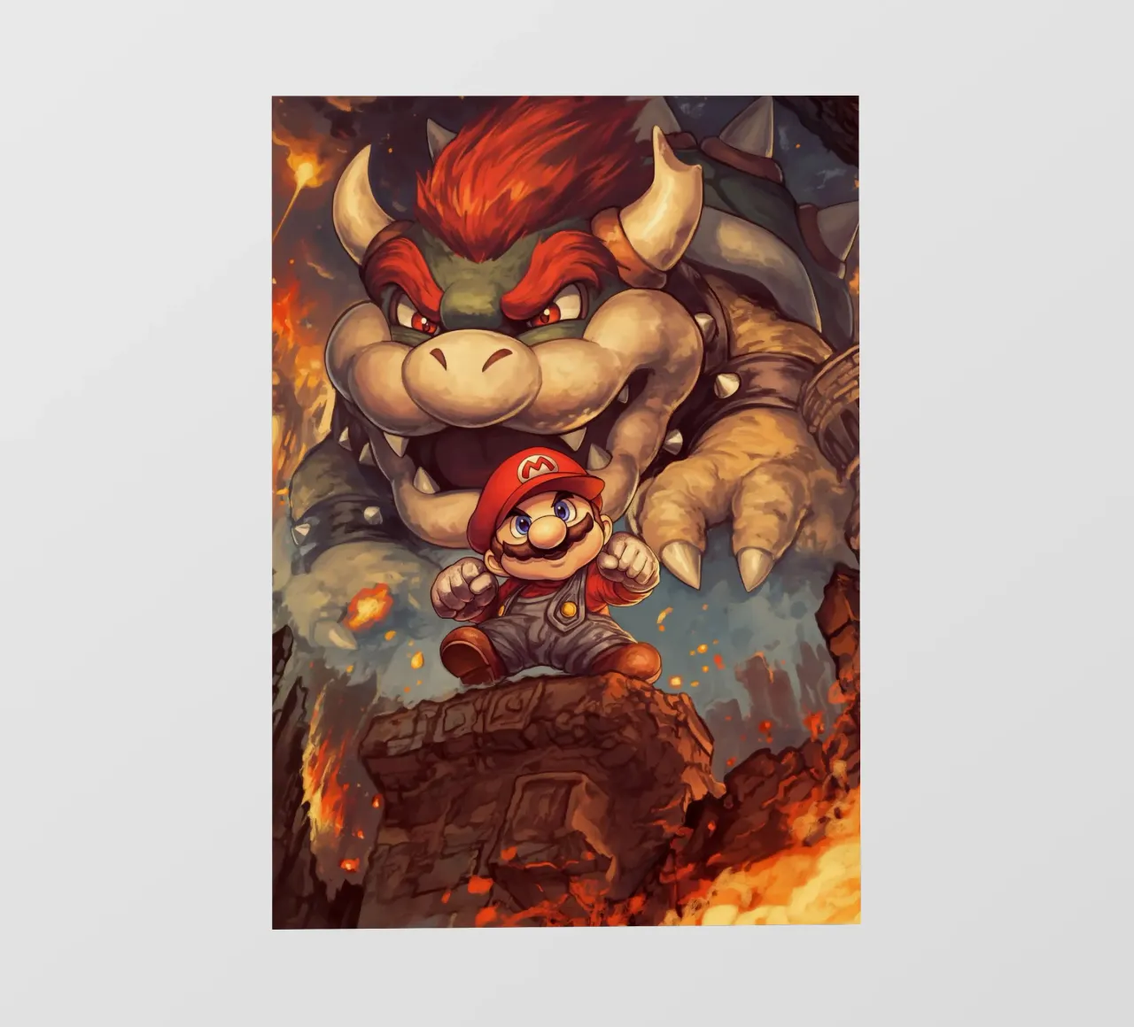 Super Mario telo in pvc da Fleur de Lys