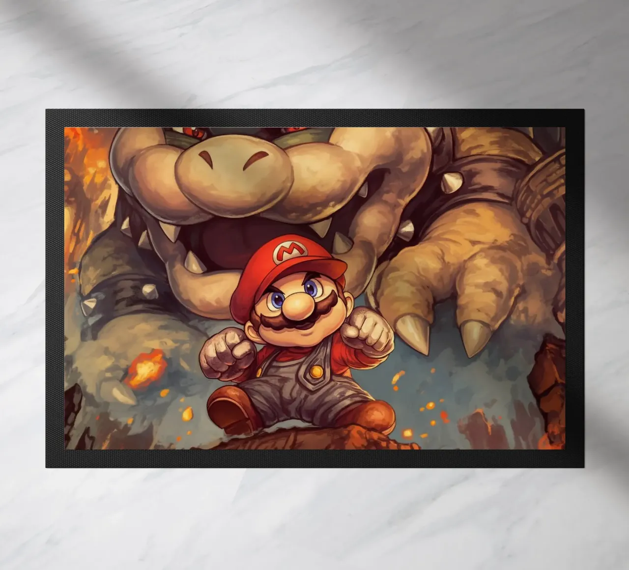 Super Mario zerbino da Fleur de Lys