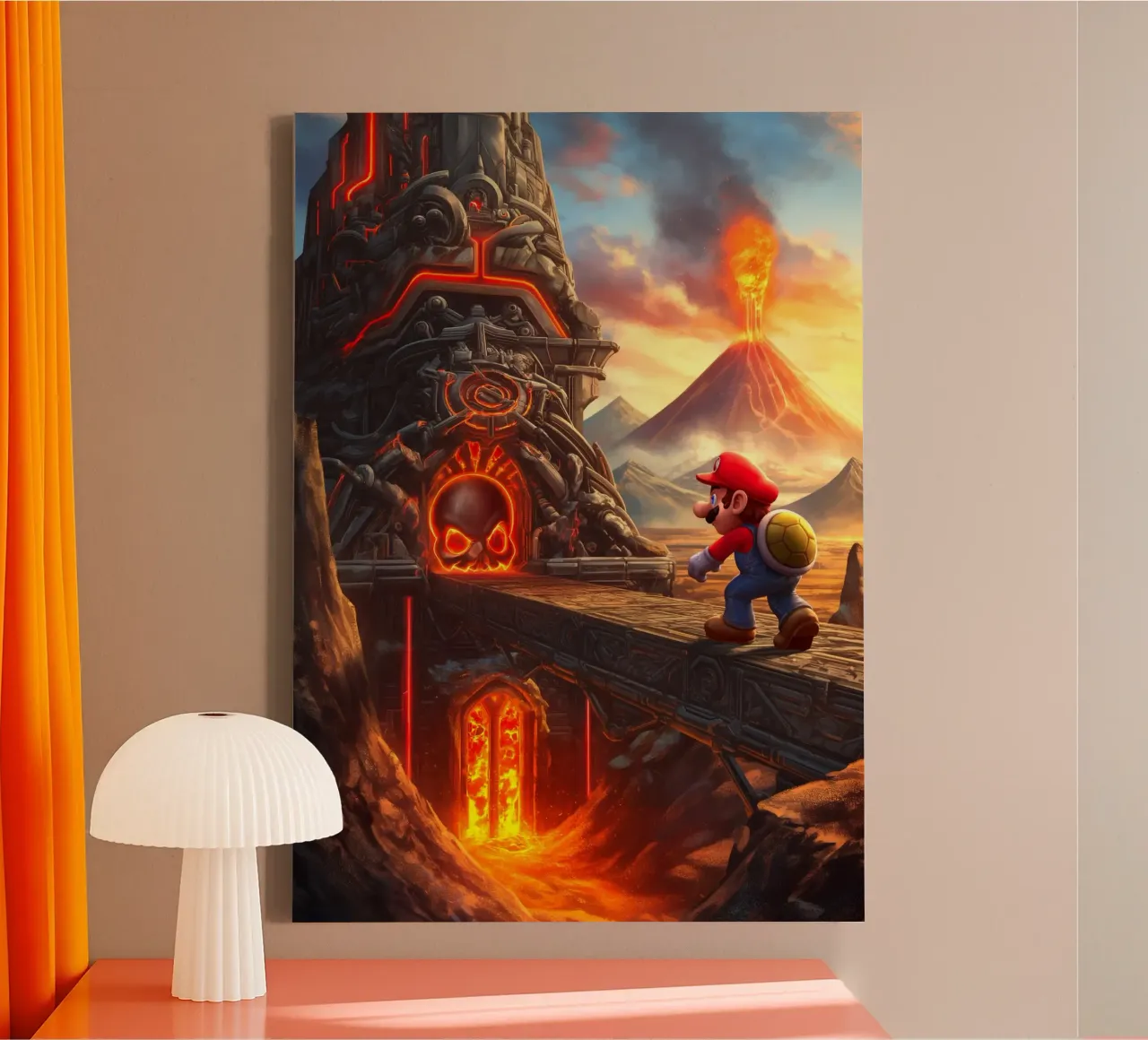 Super Mario canvas by Fleur de Lys