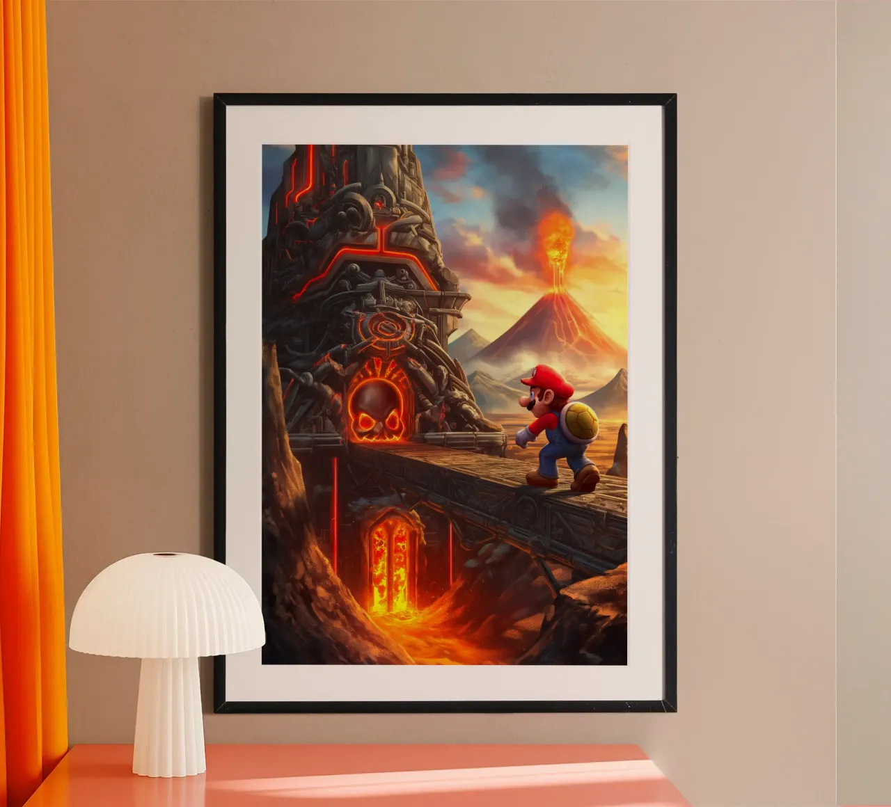 Super Mario hahnemühle by Fleur de Lys