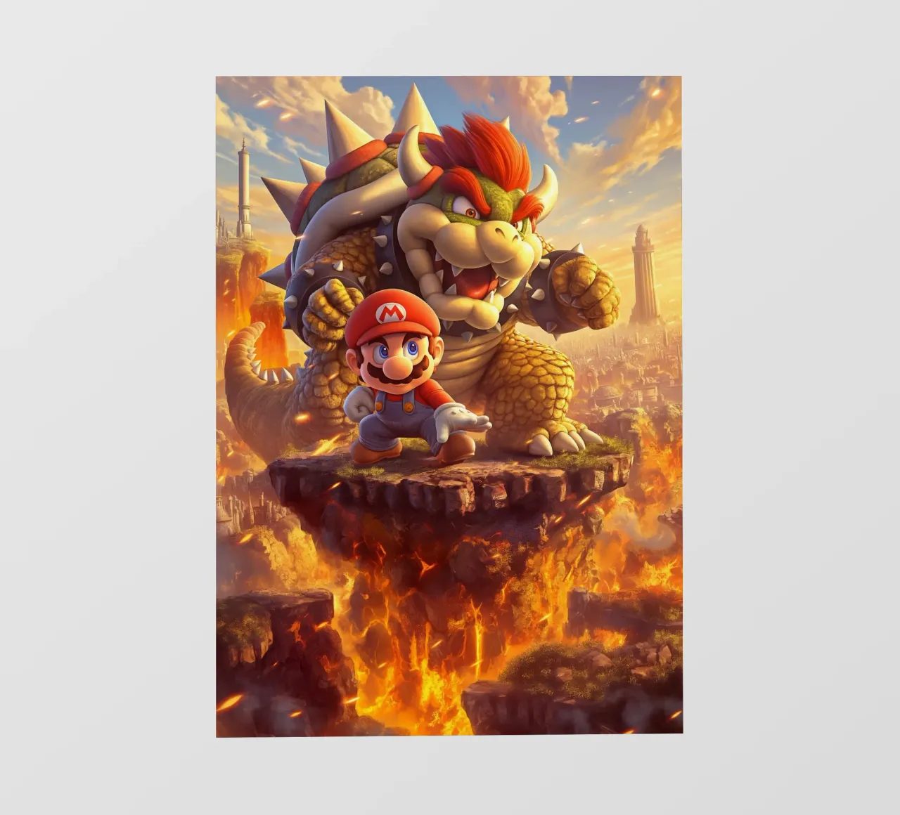 Super Mario telo in pvc da Fleur de Lys