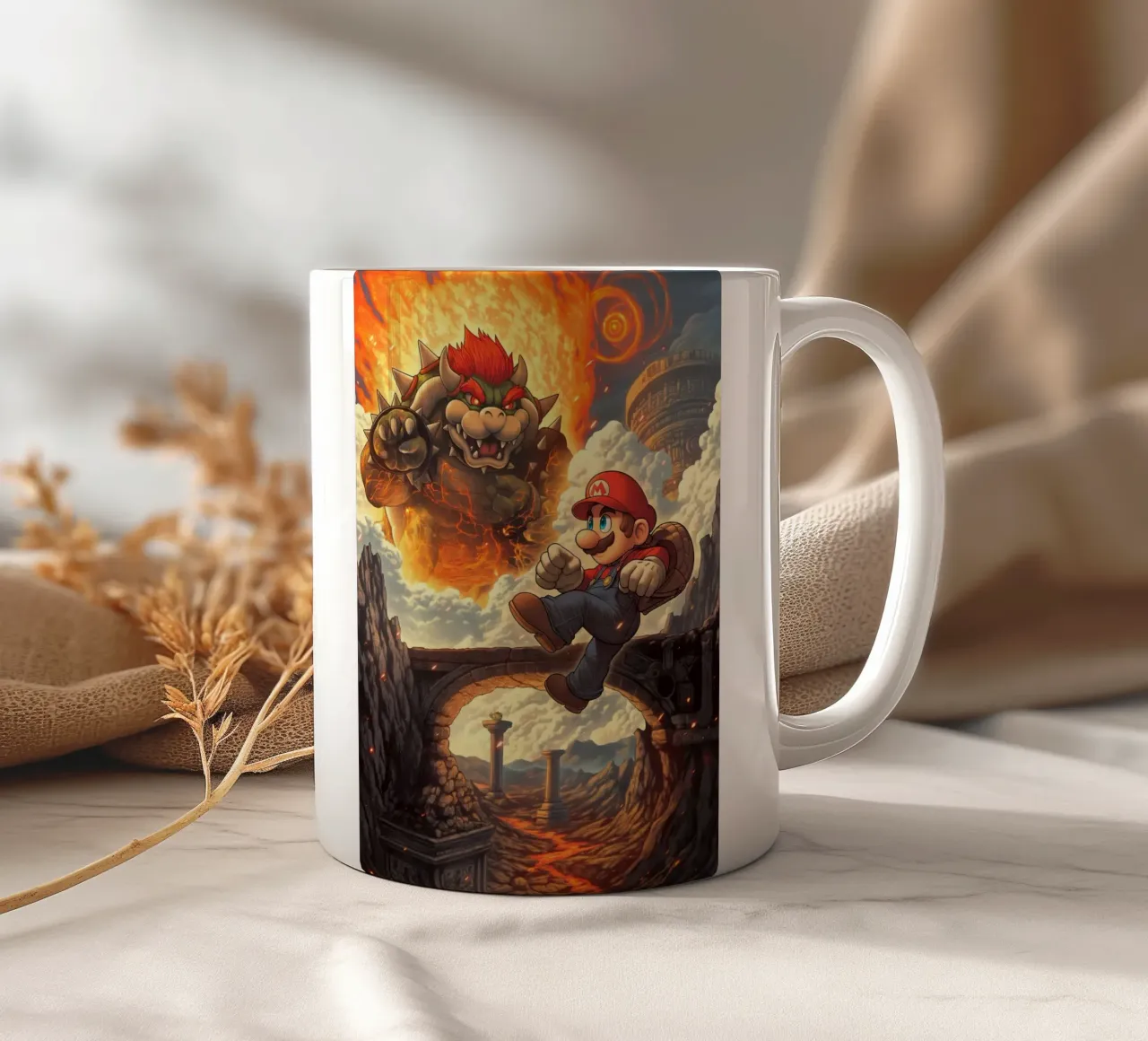 Super Mario tazza in ceramica da Fleur de Lys