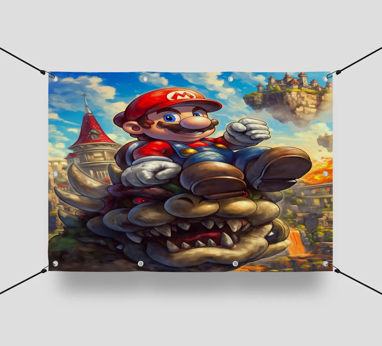 Super Mario telo in pvc da Fleur de Lys