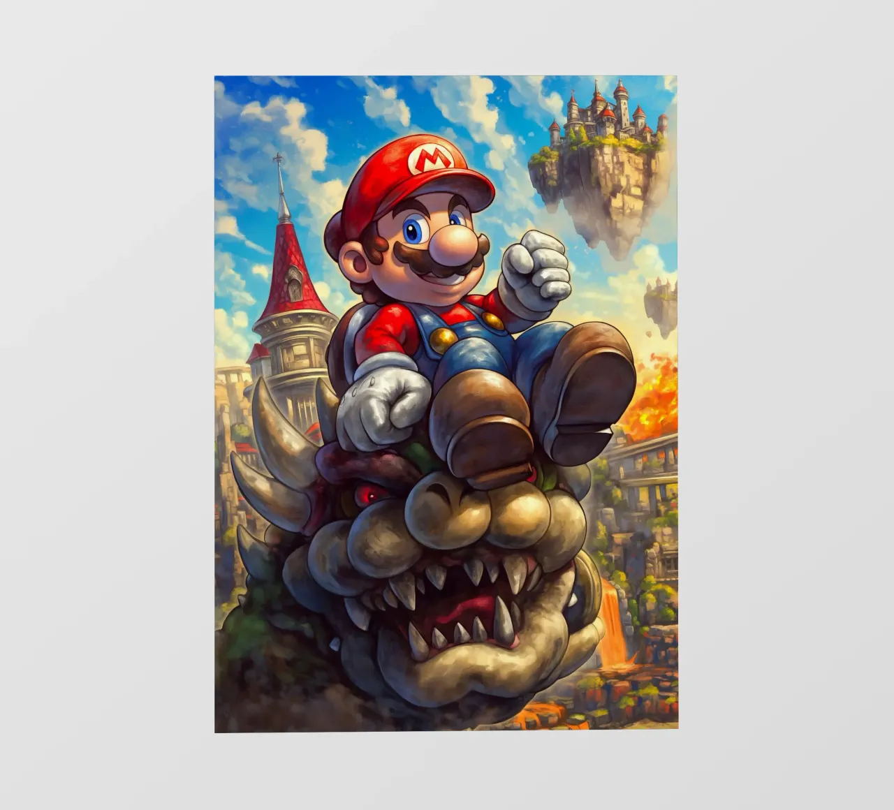 Super Mario telo in pvc da Fleur de Lys