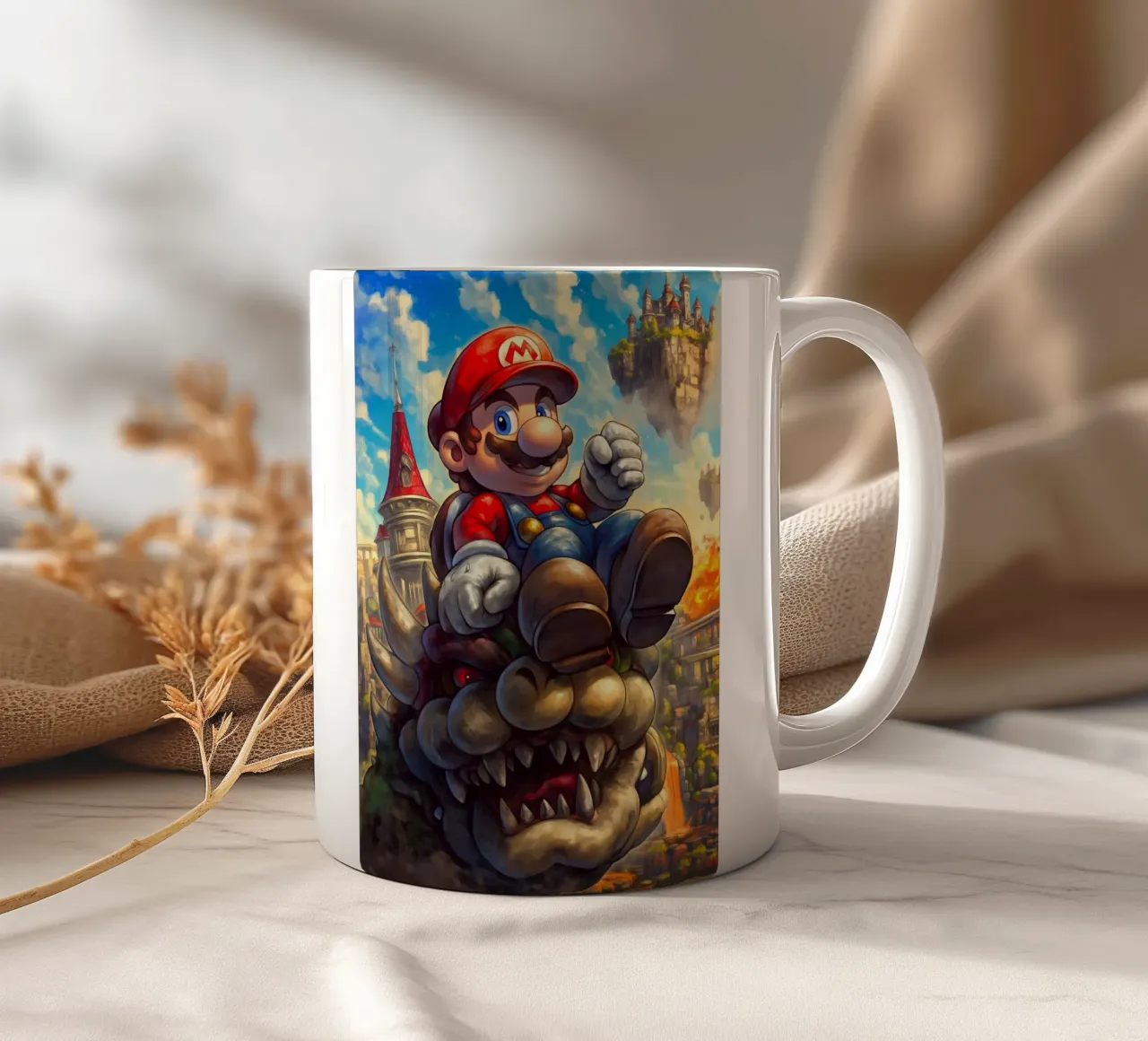 Super Mario tazza in ceramica da Fleur de Lys