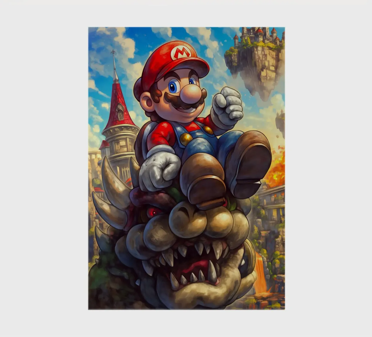 Super Mario notebook by Fleur de Lys