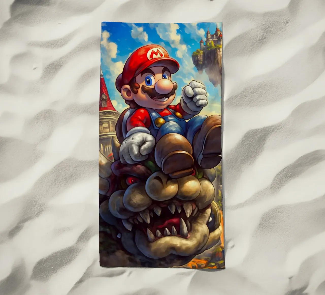 Super Mario telo mare da Fleur de Lys