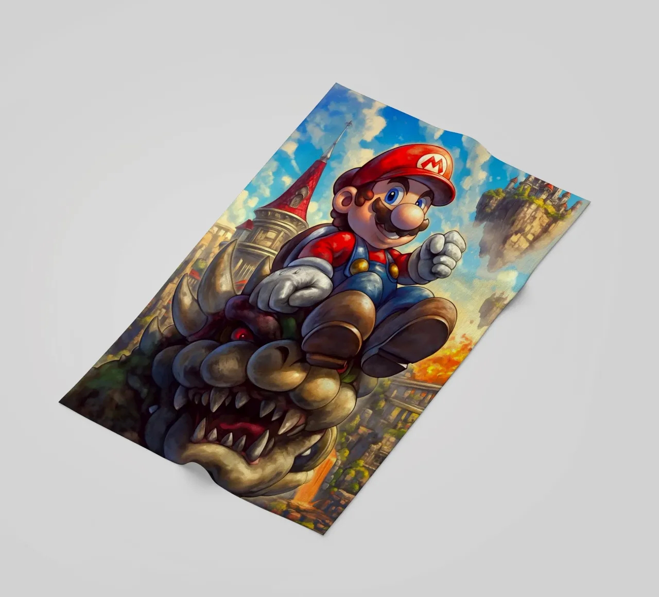 Super Mario telo mare da Fleur de Lys