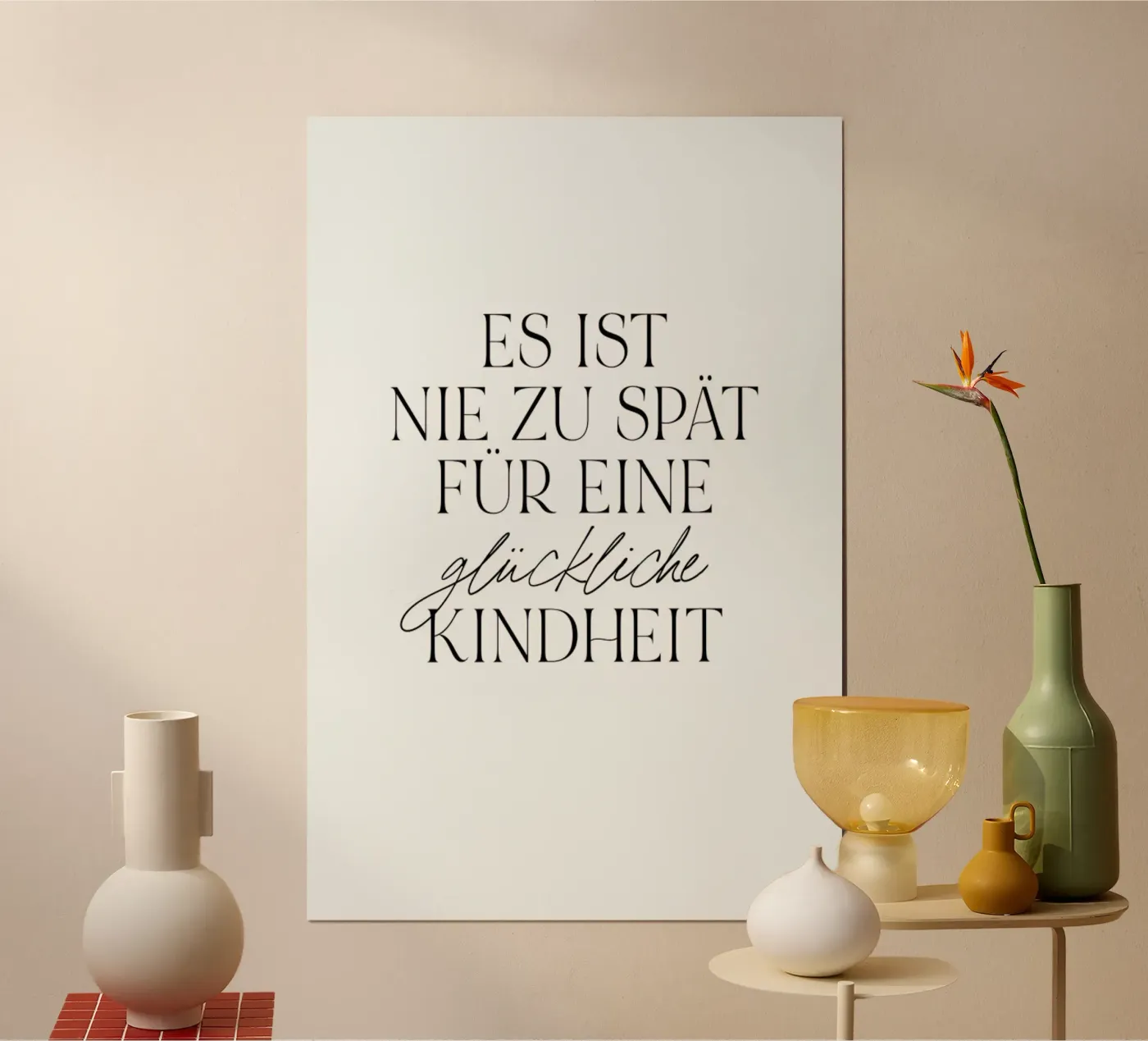 Kindheit poster da typealive