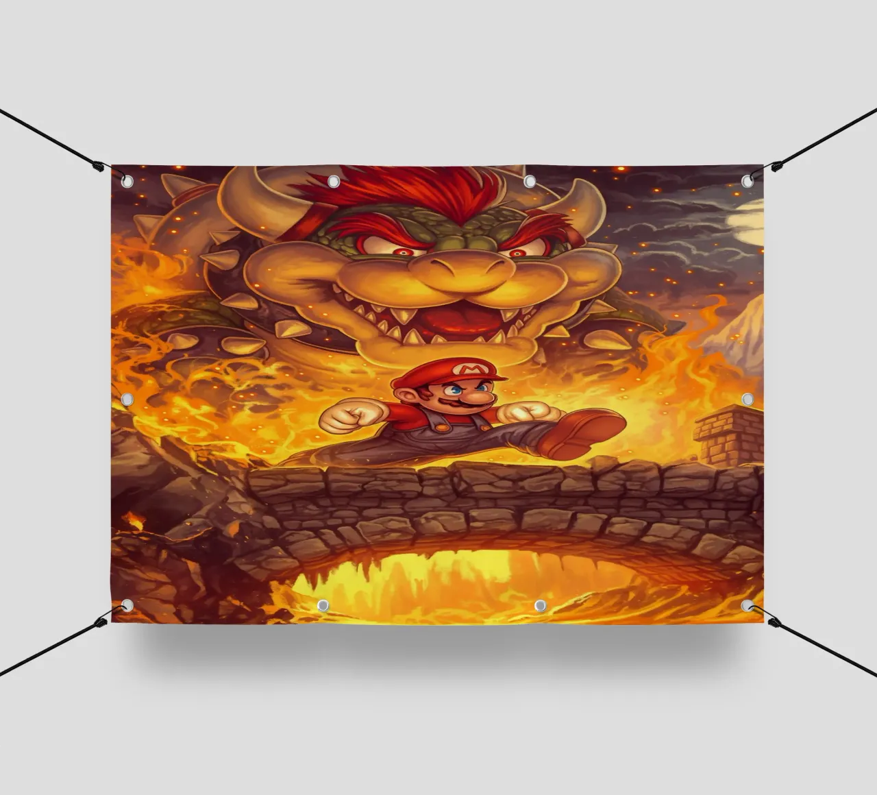 Super Mario telo in pvc da Fleur de Lys