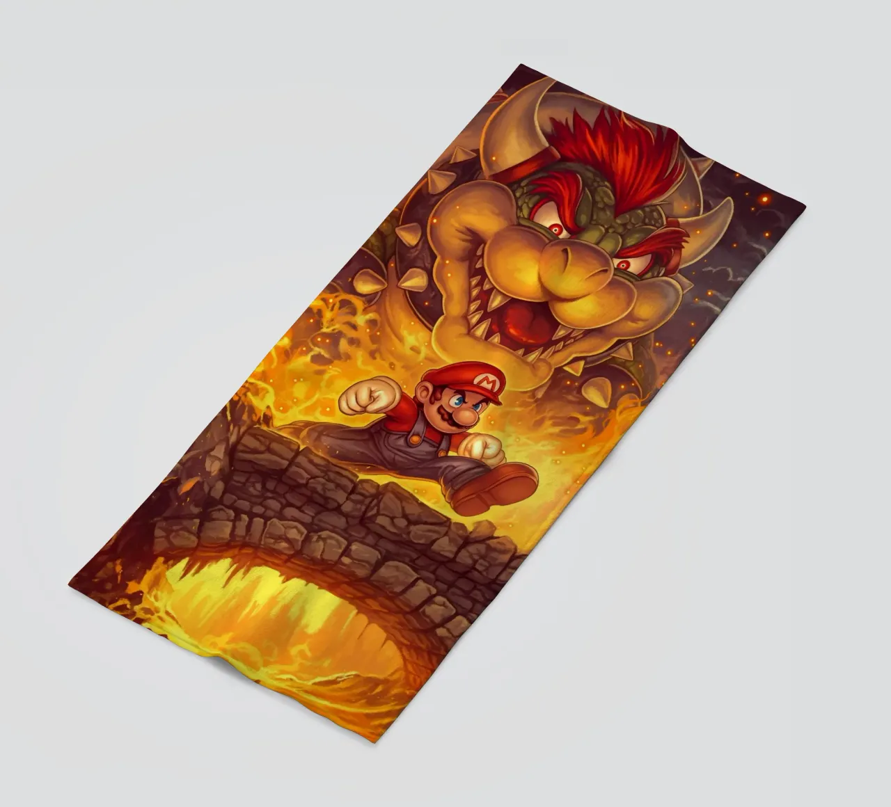 Super Mario telo mare da Fleur de Lys