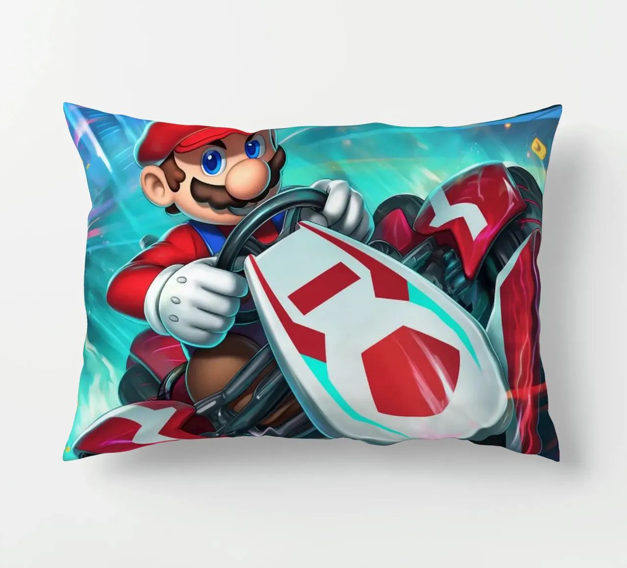 Super Mario decorative cushion by Fleur de Lys