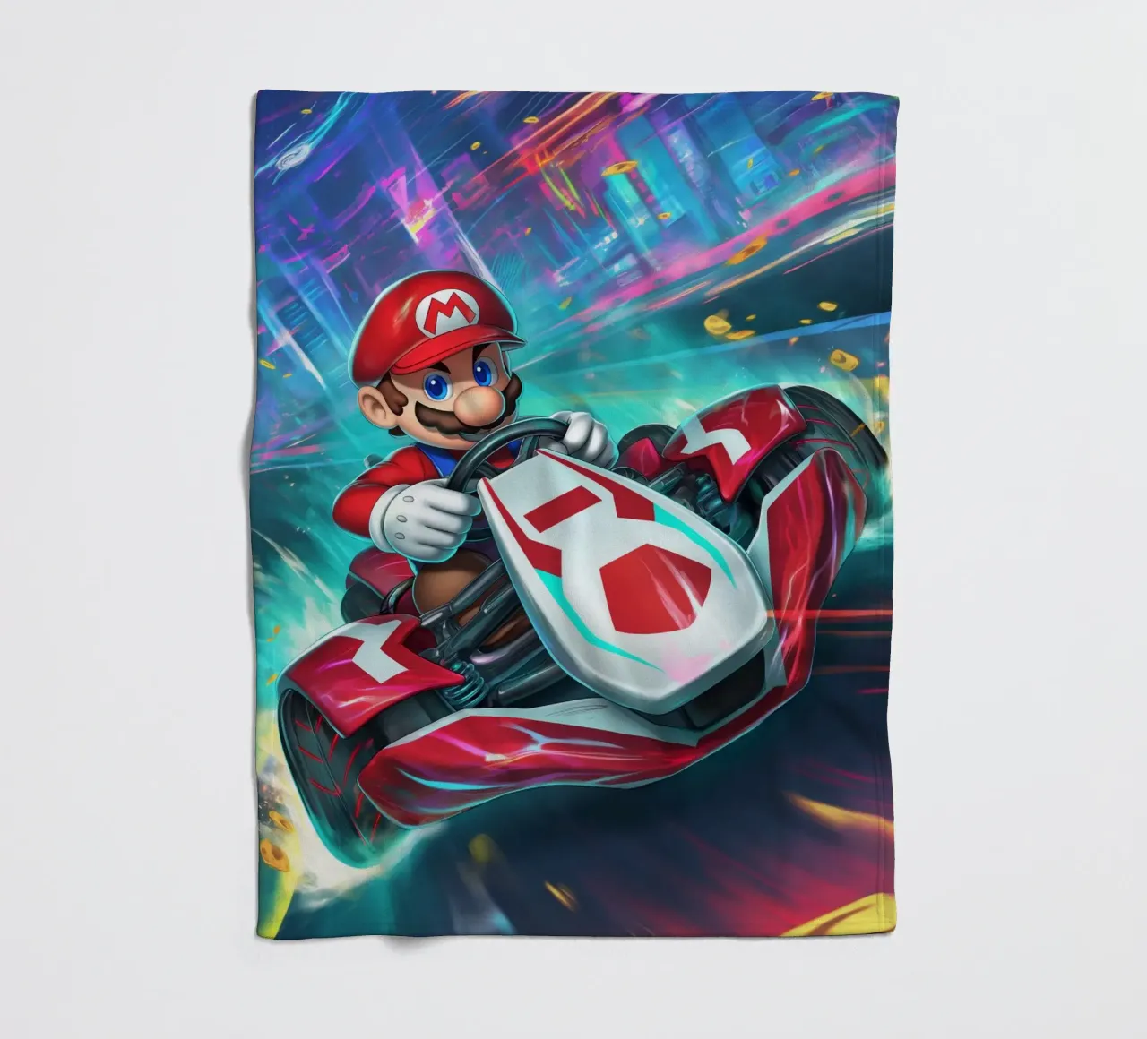 Super Mario coperta in pile da Fleur de Lys