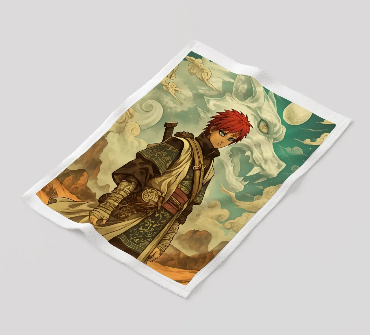 Naruto fleece blanket by Fleur de Lys